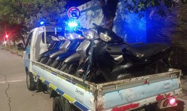 Amplios operativos de control: retuvieron 20 motos por diversas infracciones