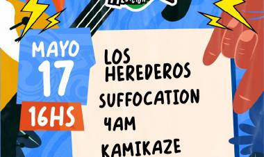Nueva fecha del “Llenate el Mate de Rock”