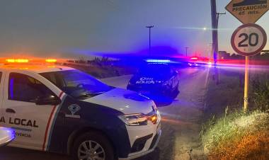 En un trabajo conjunto entre la Guardia Local y la Policía detuvieron a un hombre tras robar en un comercio