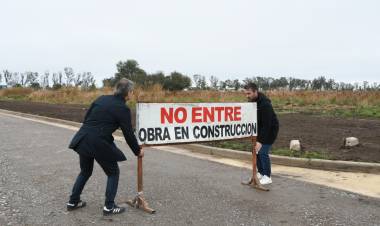 Bernarte habilitó la ampliación de calle España