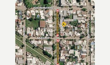 Desde el martes 16 se interrumpirá el tránsito en otro tramo de Av. Libertador Norte por la continuidad del bacheo