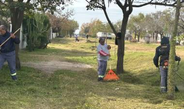 El municipio intervino más de 87.500 metros cuadrados en el sector del Ferrocarril Belgrano