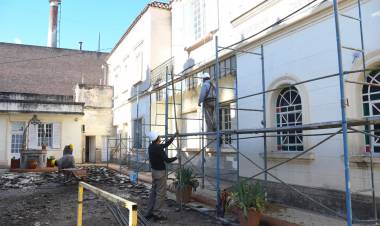 Avanza la recuperación del Palacio Tampieri: en marcha la tercera y última etapa de obras