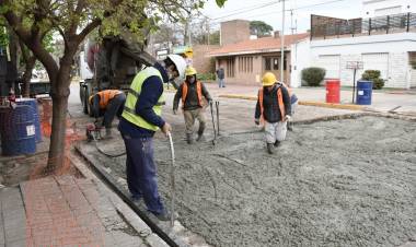El municipio culmina las tareas de la 12° etapa del Programa Municipal de Arreglo de Calles