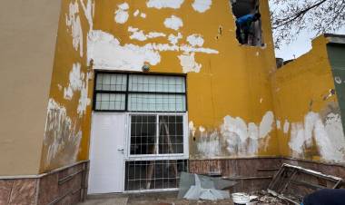 FoDeMEEP: se concreta la última etapa de trabajos edilicios en la Escuela Rafael Nuñez