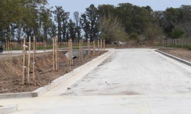 El municipio habilitó oficialmente Av. Rosario de Santa Fe en el loteo Parque Norte