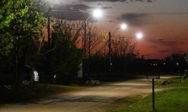 Villa Golf completó la modernización de su alumbrado con tecnología LED