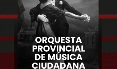 La Orquesta Provincial de Música Ciudadana llega al Superdomo con “Tangos de barrio y de campo”