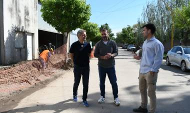 Más de 1.100 vecinos de San Cayetano serán beneficiados con la llegada del gas natural