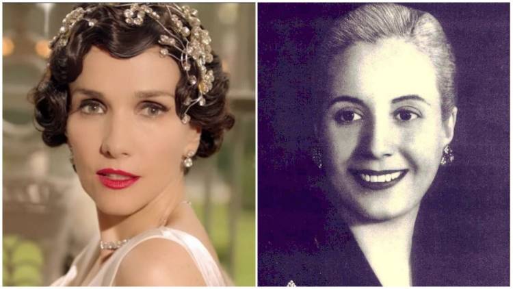 Natalia Oreiro es Santa Evita