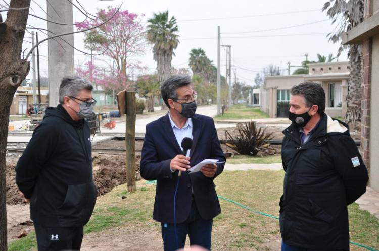 Cordón cuneta: en días comienza la obra en Altos del Prado