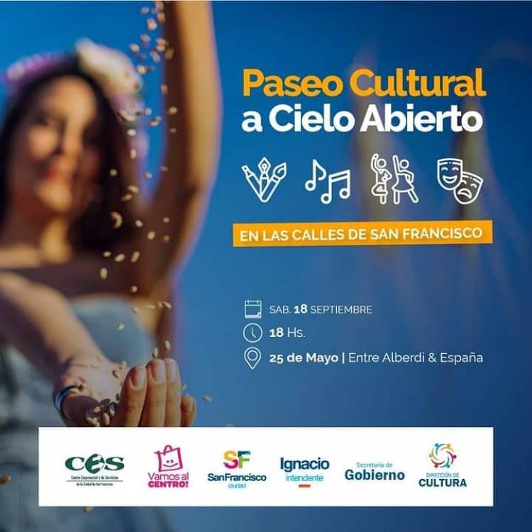 Paseo Cultural y Gastronómico a cielo abierto, una propuesta especial para el fin de semana