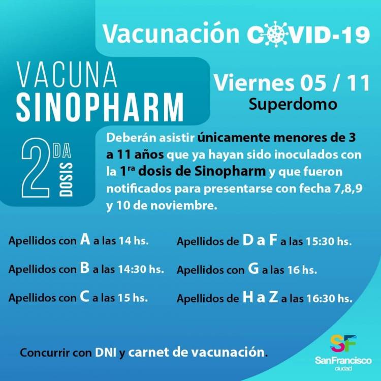 Vacunación COVID 19 para menores