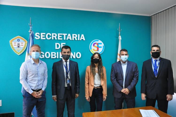 El municipio firmó contrato de comodato con la Policía Federal Argentina