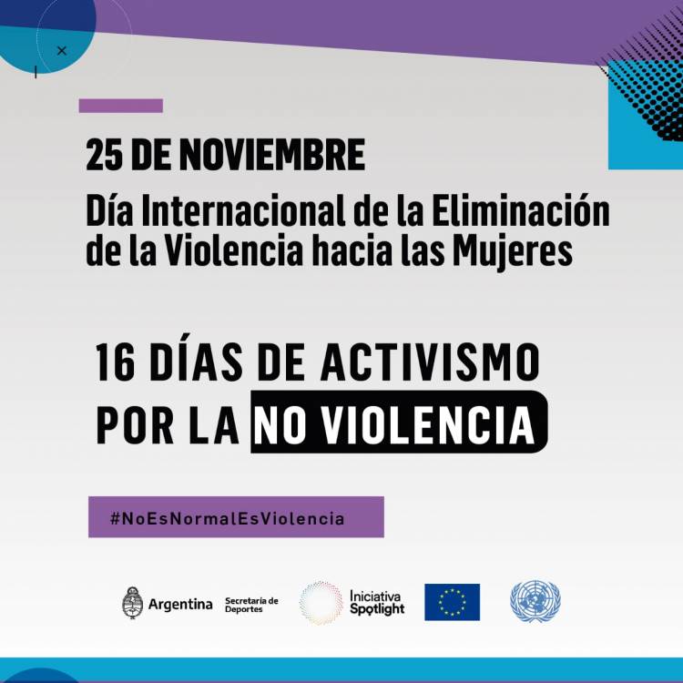 Igualdad Lanzamiento de la Campaña 25N: Construir Clubes en Igualdad