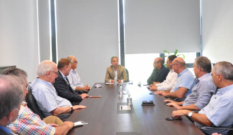 Bernarte se reunió con integrantes del Parque Industrial San Francisco
