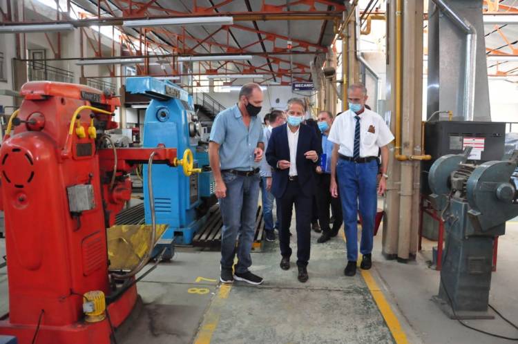 Municipio firmó novedoso convenio de pasantías con la Dirección General de Educación Técnica y Formación Profesional