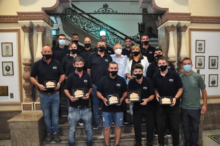El Municipio agasajó a la empresa Surti Rally 