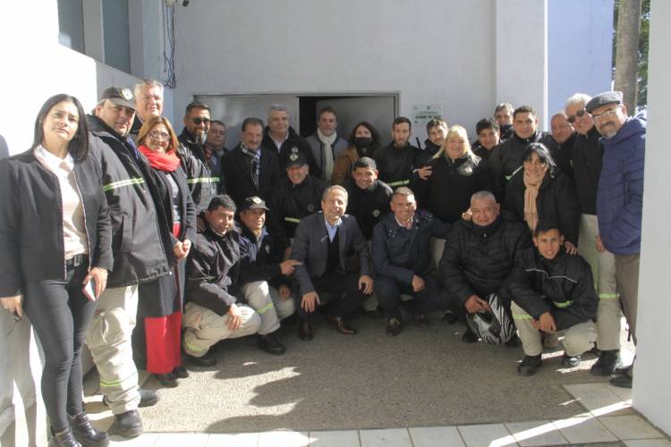 Se reinauguró la Sala de Inspectores de la Policía Municipal