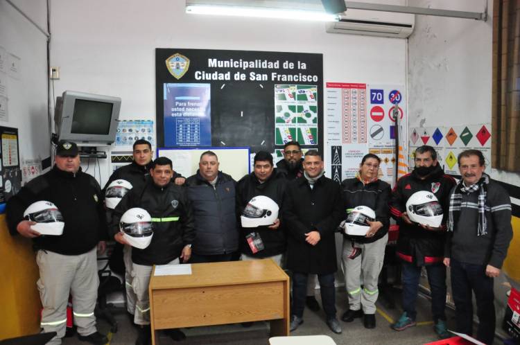 El municipio entregó nuevos materiales de seguridad para Policía Municipal