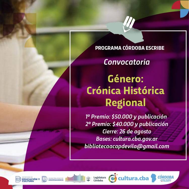 Cuarta convocatoria del Córdoba escribe 2022