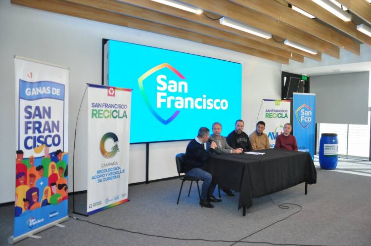 Presentaron dos nuevas acciones dentro del programa “San Francisco Recicla”