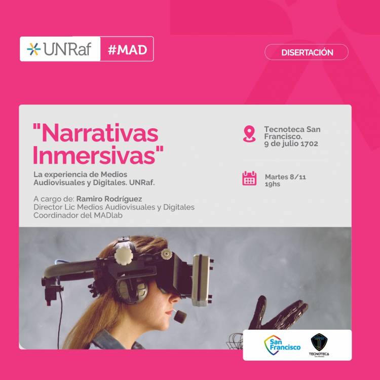 Disertación sobre experiencia en Medios Audiovisuales y Digitales