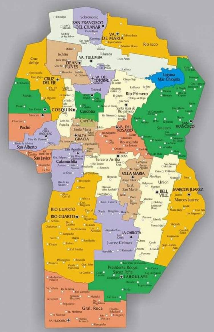 Censo 2022: El interior cordobés tiene 2.413.872 habitantes (60,6% la Provincia)