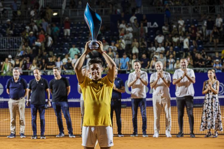 Sebastián Báez se consagró campeón del Córdoba Open 2023
