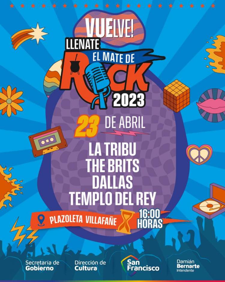 Vuelve el Llenate el Mate de Rock 2023