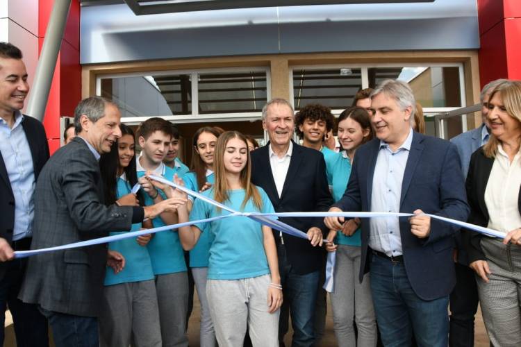 Schiaretti visitó la ciudad para la inauguración de importantes obras para San Francisco