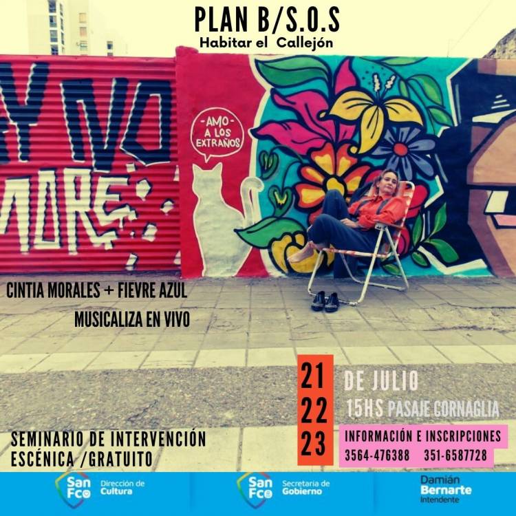 Seminario de Intervención Escénica "Plan / B S.O.S habitar el callejón"