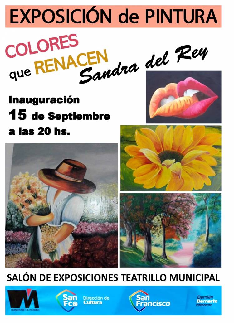 “Colores de Renacen”, nueva muestra de arte en el Teatrillo Municipal