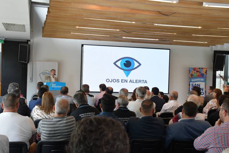 Se lanzó el programa de seguridad Ciudadana Ojos en Alerta
