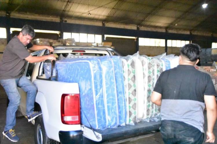 La Provincia envía ayuda a las zonas afectadas por la tormenta