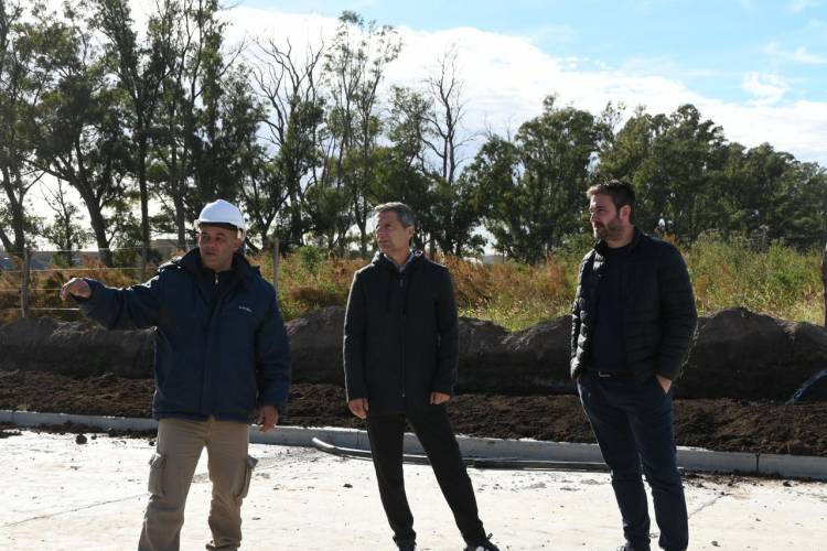 Avanza la apertura y pavimentación de calle España y de Av. Buenos Aires