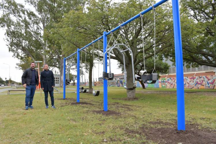 El Paseo Cervantes cuenta con nuevos circuitos deportivo y recreativo