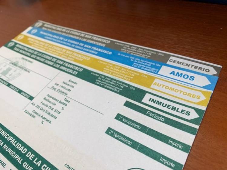 La Municipalidad de San Francisco recuerda las modalidades de pagos de los tributos