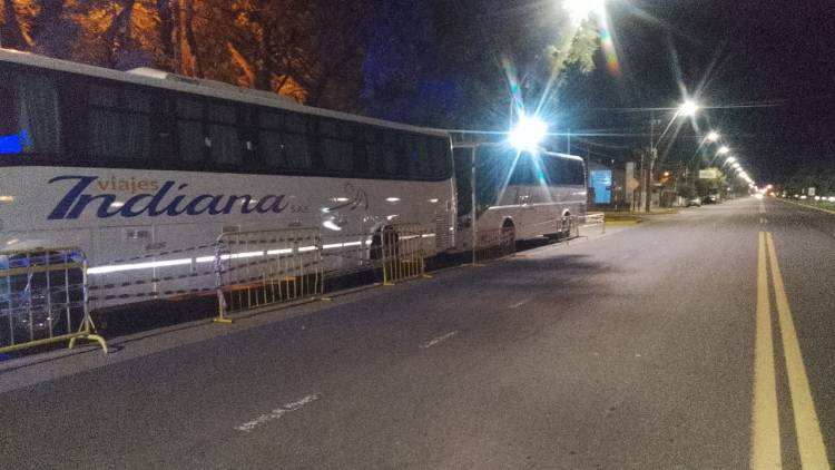Retienen dos colectivos por infracciones de tránsito y seguridad en San Francisco