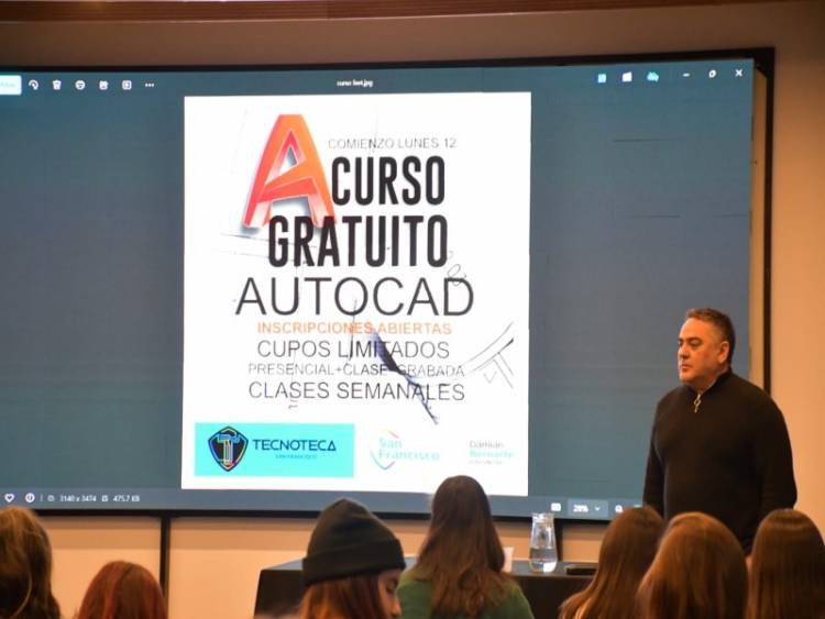 Abren la inscripción para cursos que se dictan en Tecnoteca