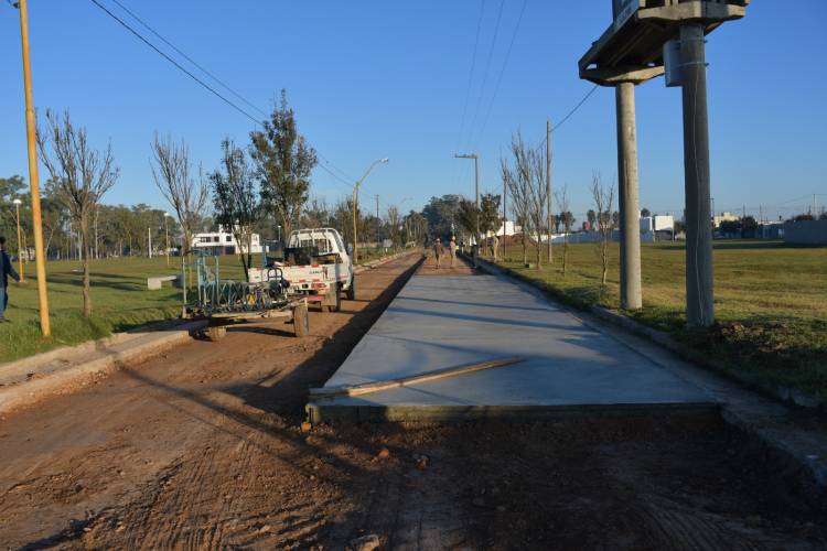 Comenzó la Etapa 3 de Pavimentación en barrio Independencia