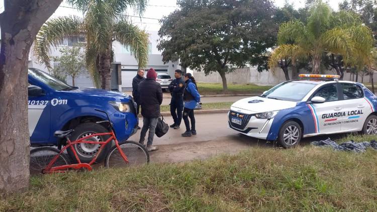 Un hombre detenido por el robo de elementos en una obra en construcción