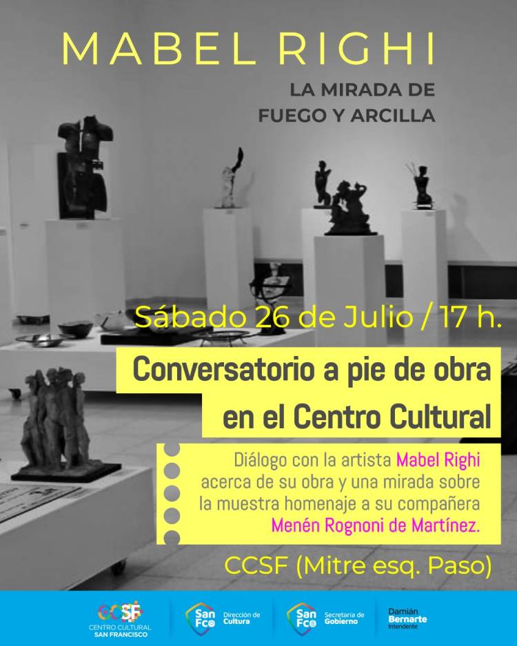 Conversatorio a pie de obra en el Centro Cultural