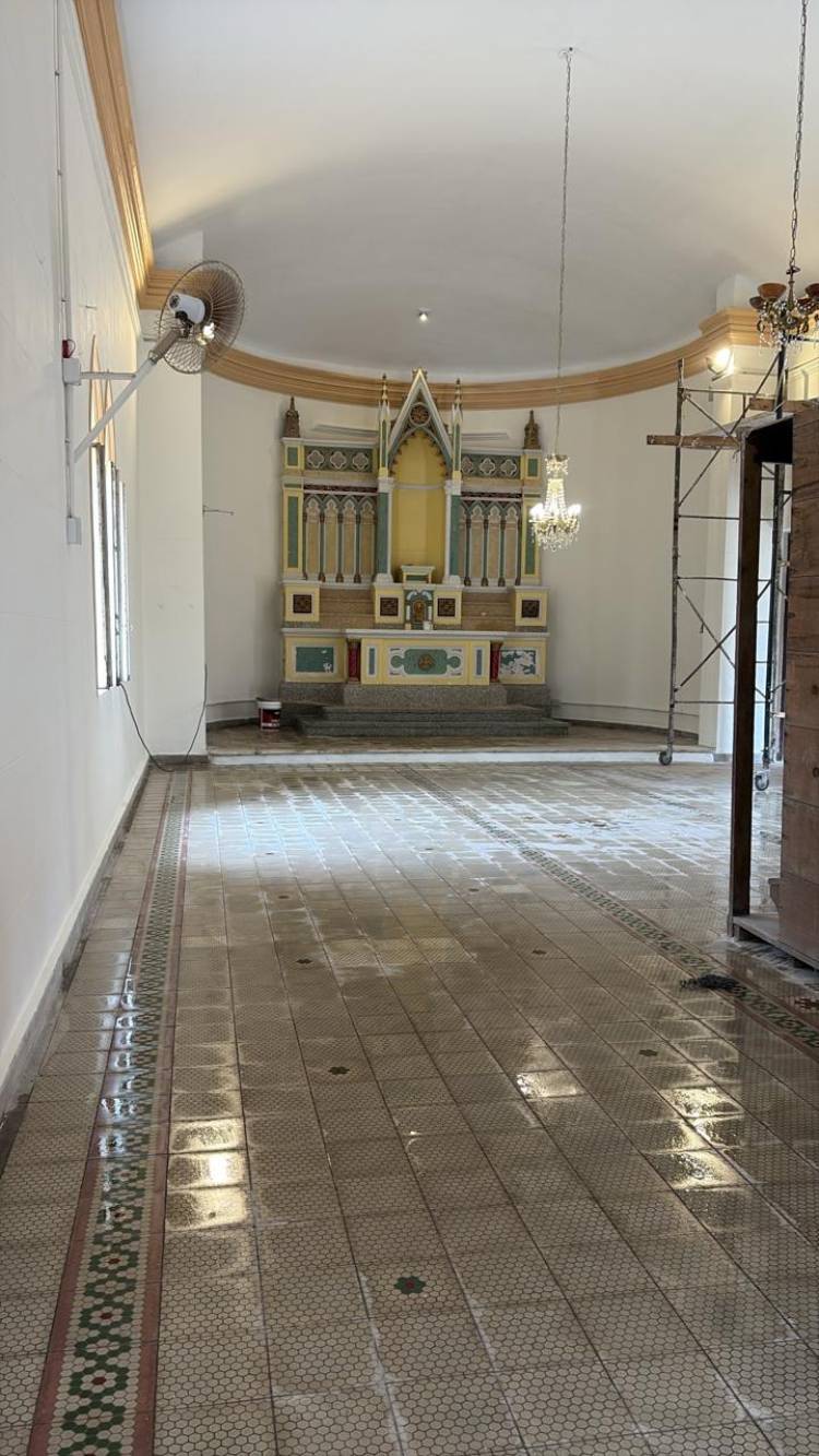 Municipio realizó la reparación integral de la parroquia San Francisco de Asís de Plaza San Francisco