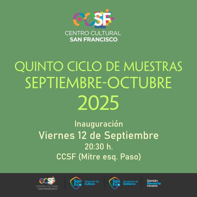 Se presenta el quinto ciclo de muestras en el CCSF