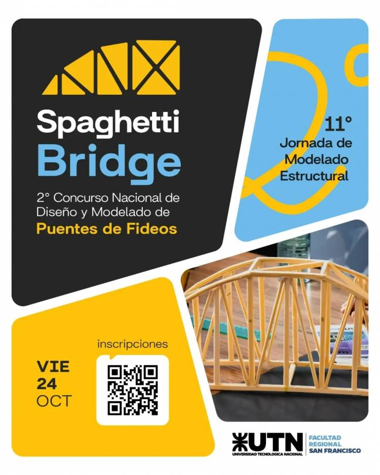 Se viene una nueva edición del Spaghetti Bridge
