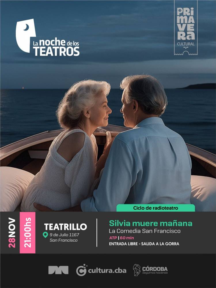 Vuelve la Noche de los Teatros: Más de 50 espectáculos en Capital e interior
