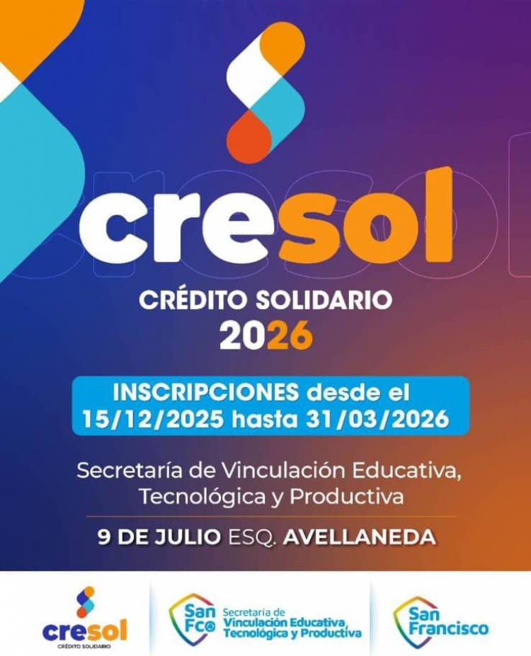 CRESOL 2026: siguen abiertas las inscripciones para acceder al beneficio