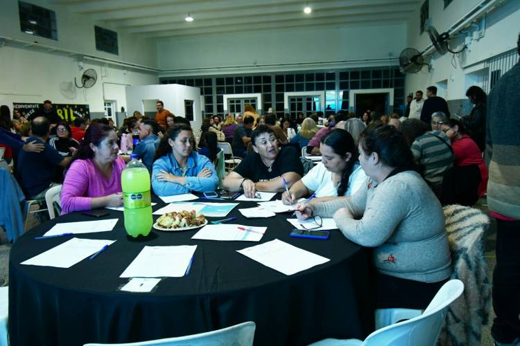 Los vecinos de B° La Milka aportaron sus ideas para trabajar por el ‘San Francisco del Futuro’