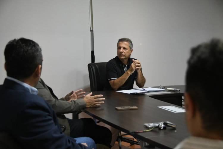 Bernarte recibió a las nuevas autoridades de Cruz Roja Argentina filial San Francisco
